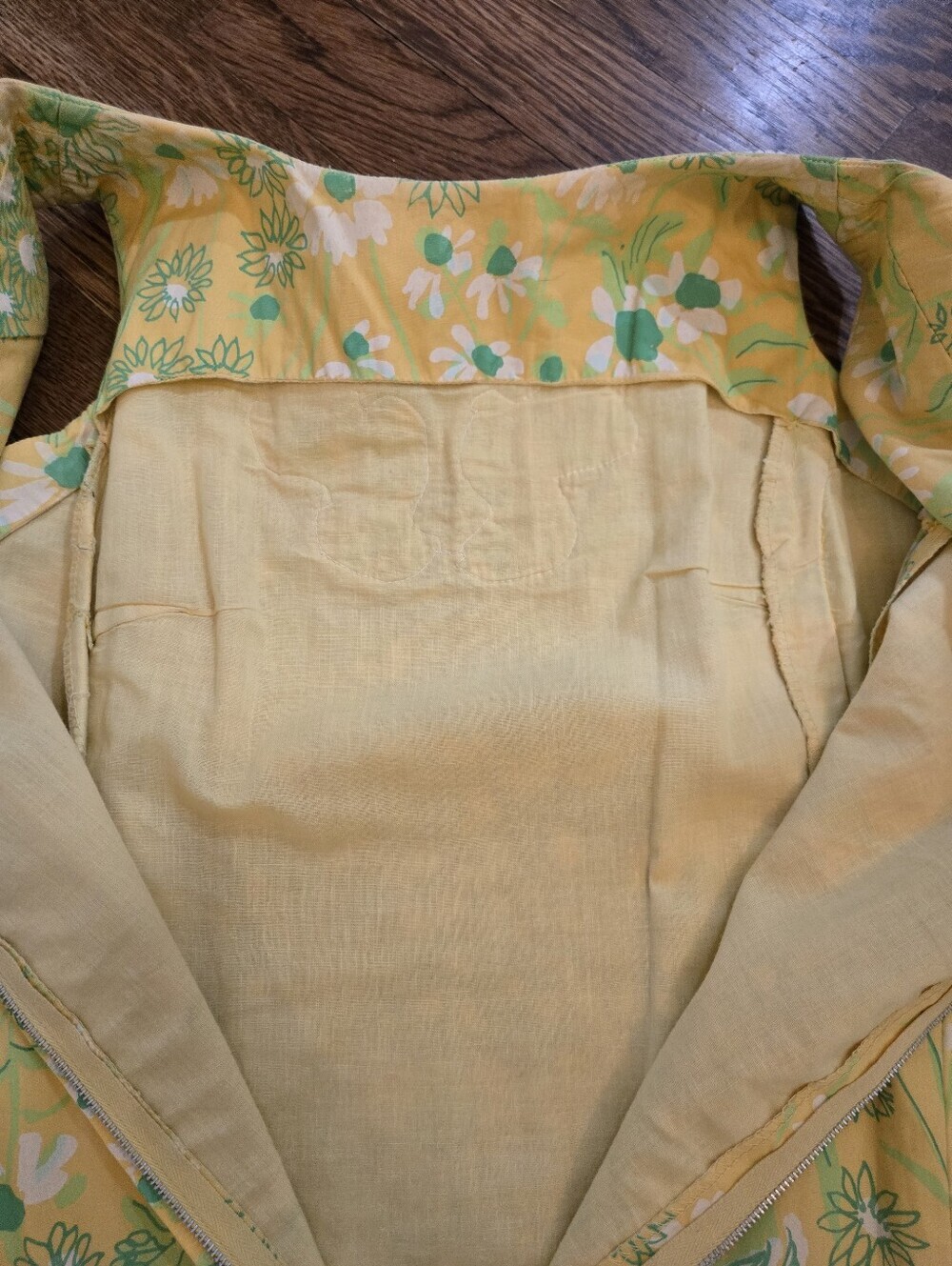 Vintage Lilly Pulitzer “The Lilly” Yellow Daisy Shift Dress 100% Cotton Mod - Picture 14 of 15